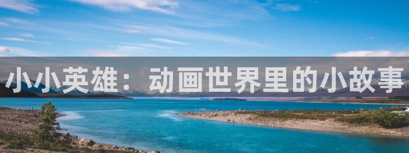 囧次元app入口：小小英雄：动画世界里的小故事